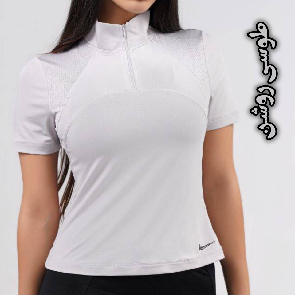  تیشرت ورزشی نیم زیپ 